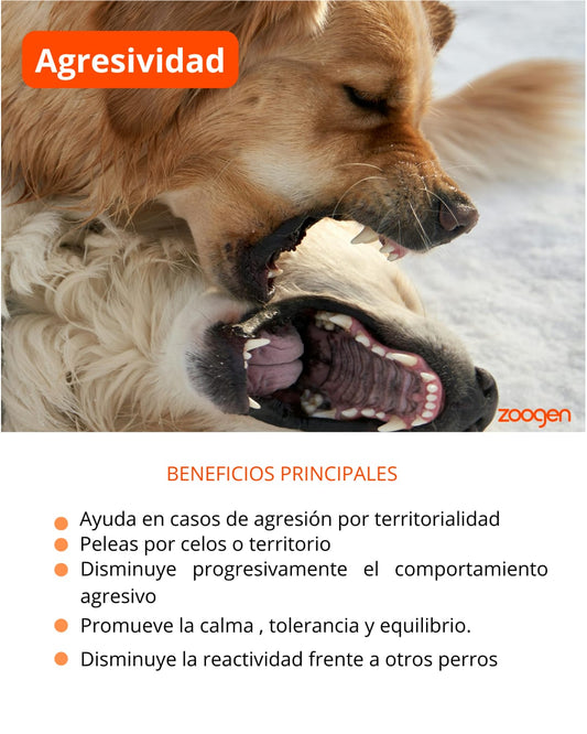 Flores de Bach - AGRESIVIDAD (perros y gatos)