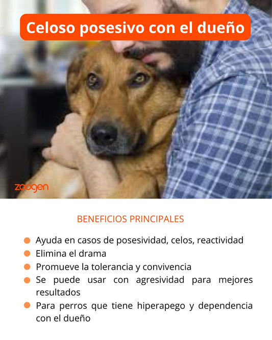 Flores de Bach para Celos y Posesividad - Reduce Apego Excesivo al Dueño