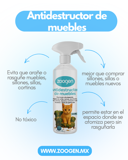 Antidestructor de Muebles para Gatos - Evita Arañazos en Sofás