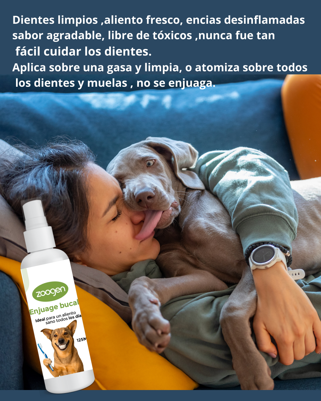 Enjuague Bucal sabor té verde