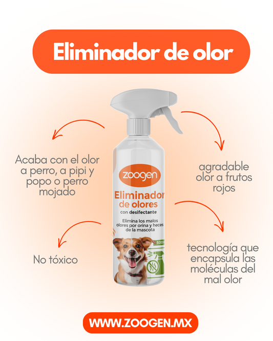 Eliminador de Olor para Perros - Aroma Frutos Rojos 125ml