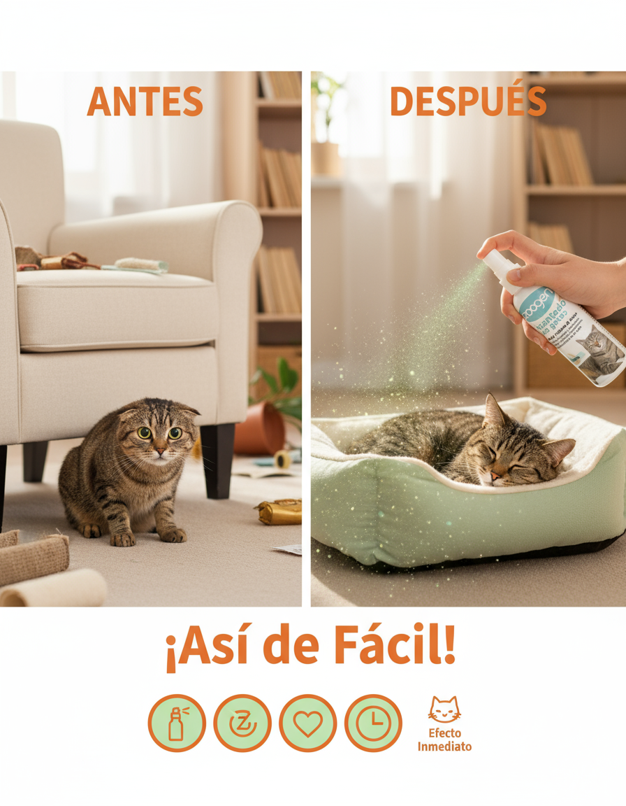 Encantador de Gatos - Antes y Después