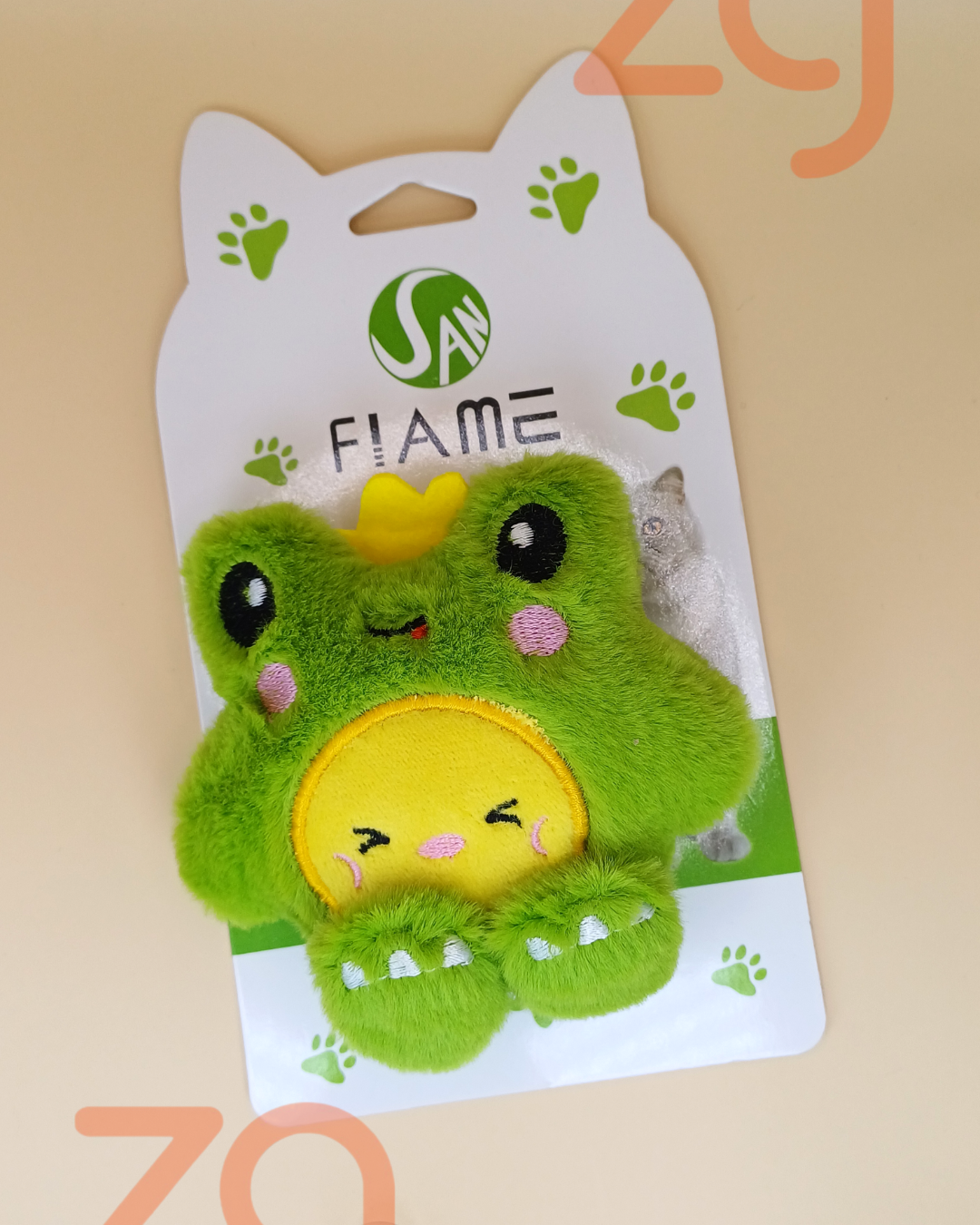 Peluche chico con forma de animalitos para perro o gato