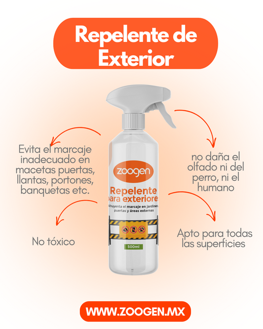 Escudo "Exterior Intacto": Repelente Educador.