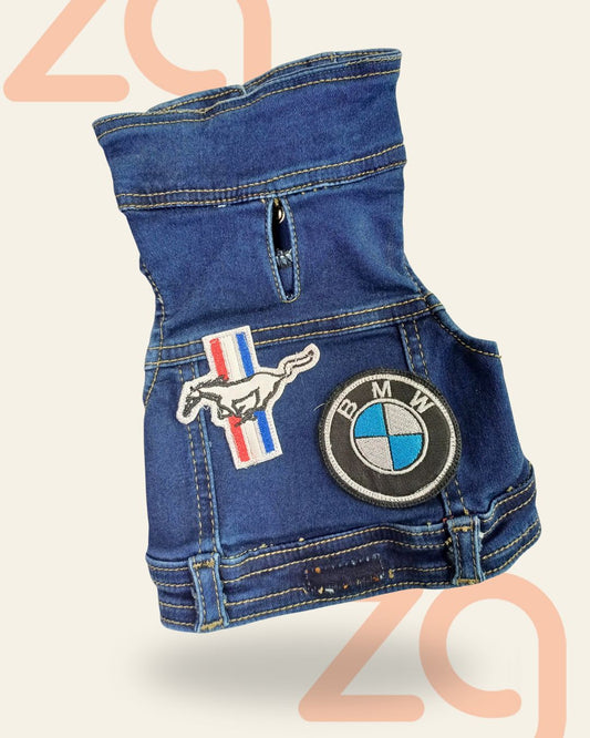 Chaleco de mezclilla para perro mini - XS