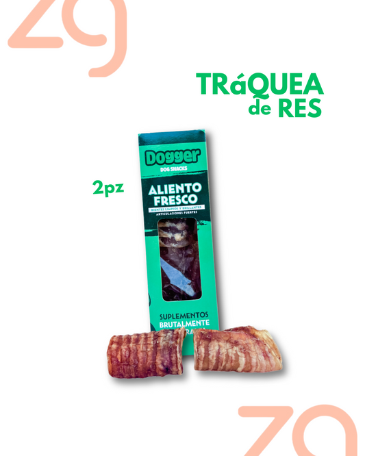 Traquea de Res Deshidratada - Aliento Fresco