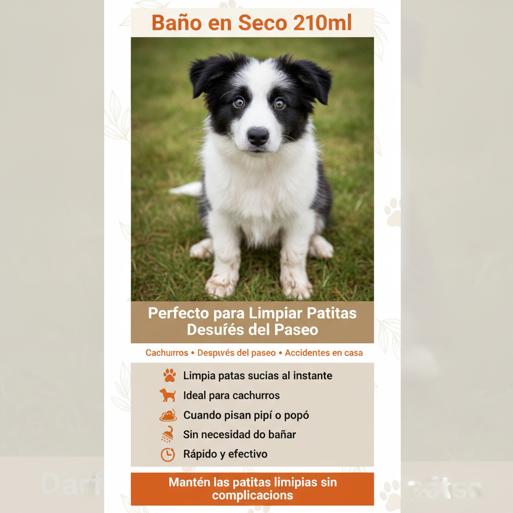 Baño en Seco - Limpieza de Patitas