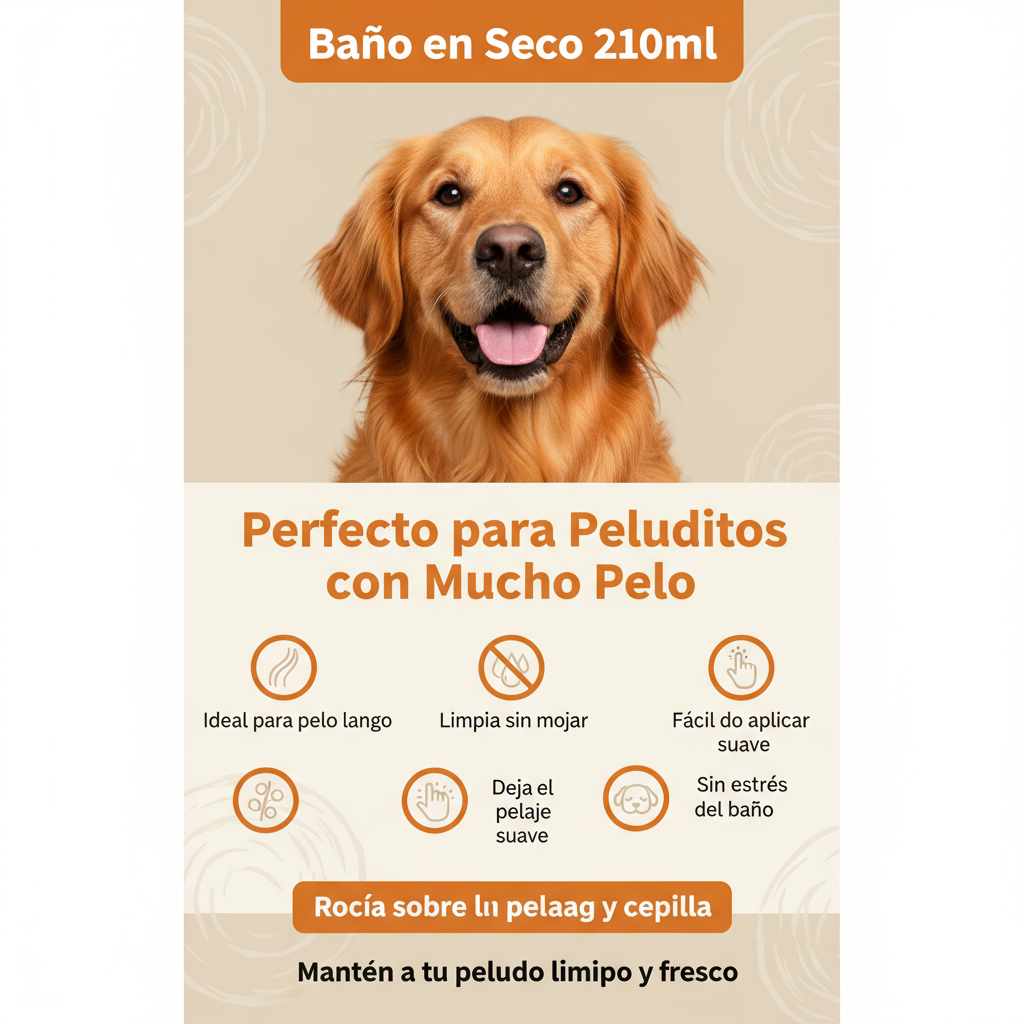 Baño en Seco - Para Peludos