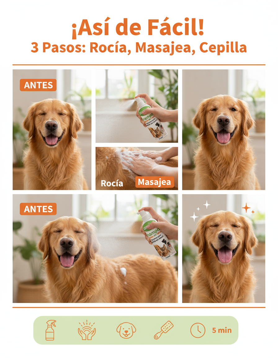 Kit "Limpio y Suave": El Spa en Casa ( perro y gato)