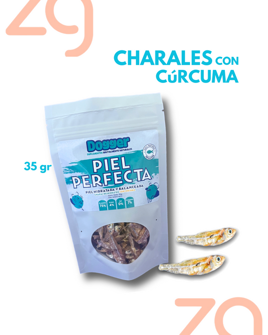 Charales deshidratados con cúrcuma 35gr