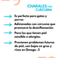 Charales deshidratados con cúrcuma 35gr