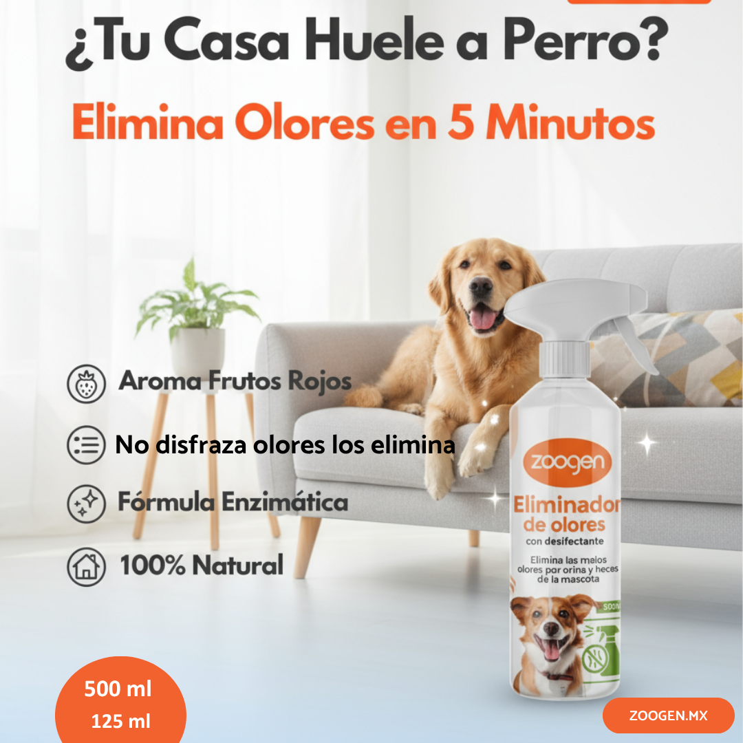 Eliminador de Olor para Perros - Aroma Frutos Rojos 125ml