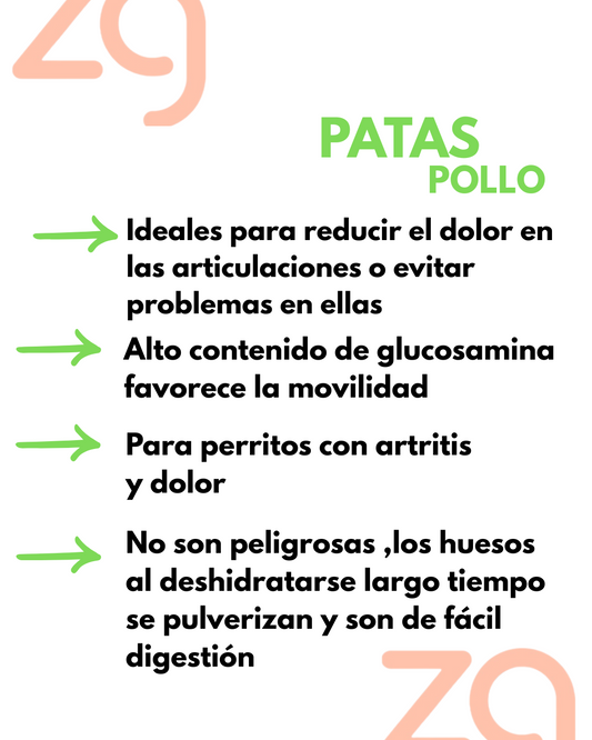 Pata de Pollo Deshidratada