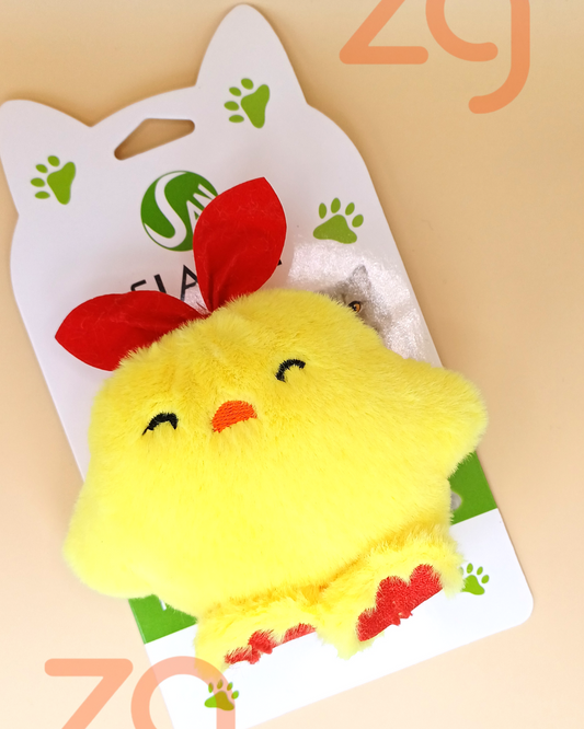 Peluche chico con forma de animalitos para perro o gato