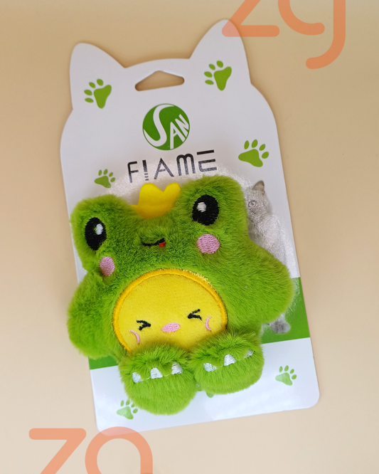Peluche chico con forma de animalitos para perro o gato